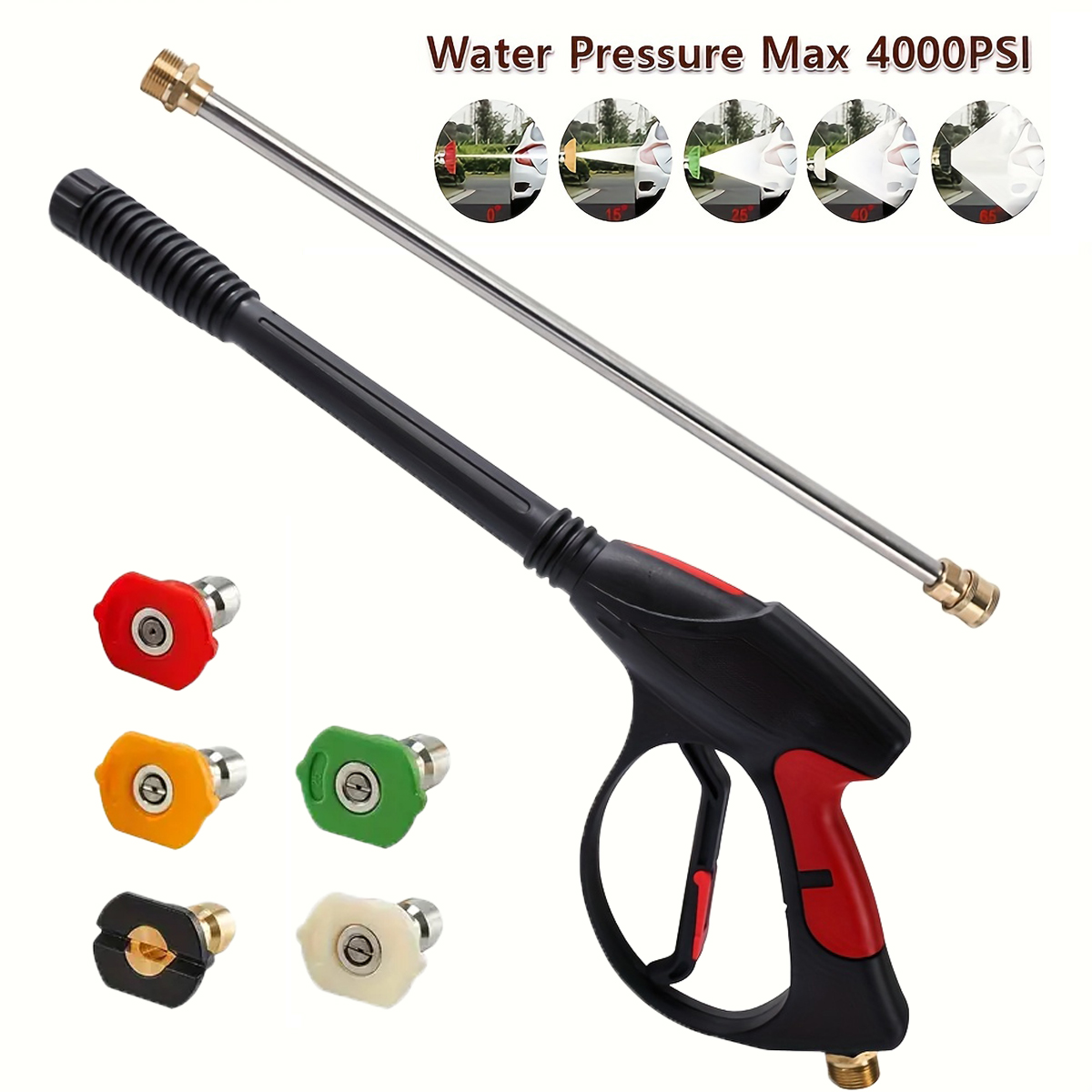 Pressure Washer Foam Gun - Pistola per autolavaggio ad alta pressione