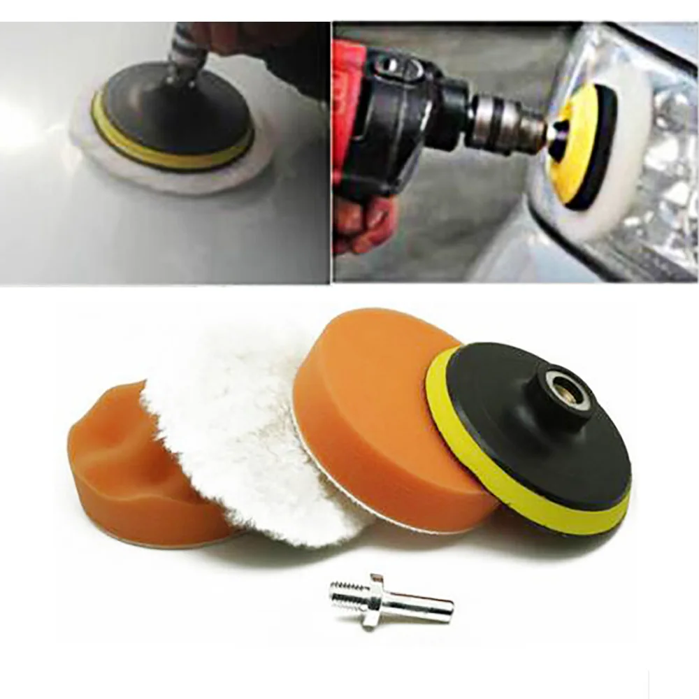 Polish Pad Set Buffer - 4 pezzi/set ​ Brutto ​ Kit